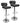 Hydraulic Bar Stool YB-1020 (Set of 2)