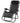 Zero Gravity Chair Patio Chairs with Pillow(Black)